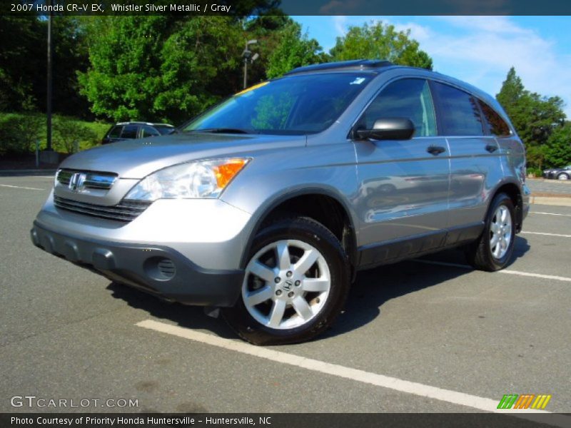 Whistler Silver Metallic / Gray 2007 Honda CR-V EX