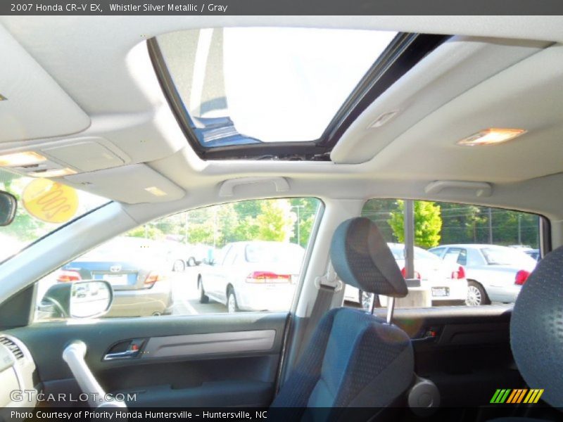 Whistler Silver Metallic / Gray 2007 Honda CR-V EX