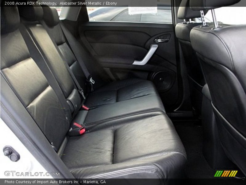 Alabaster Silver Metallic / Ebony 2008 Acura RDX Technology