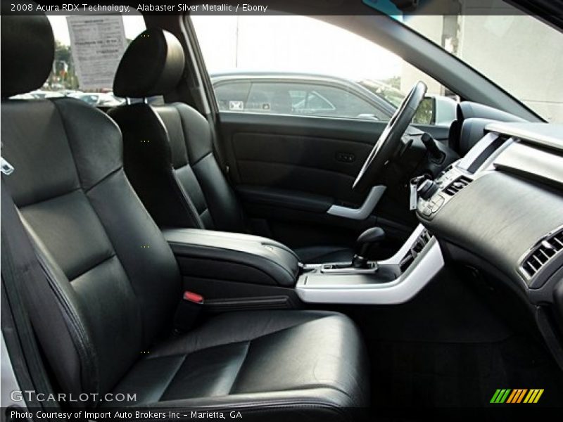 Alabaster Silver Metallic / Ebony 2008 Acura RDX Technology