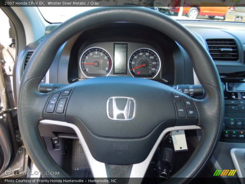 Whistler Silver Metallic / Gray 2007 Honda CR-V EX