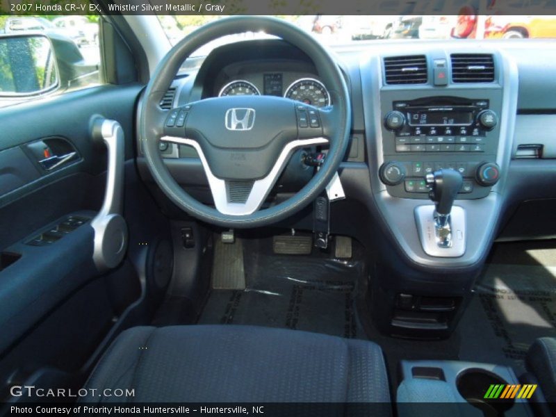 Whistler Silver Metallic / Gray 2007 Honda CR-V EX