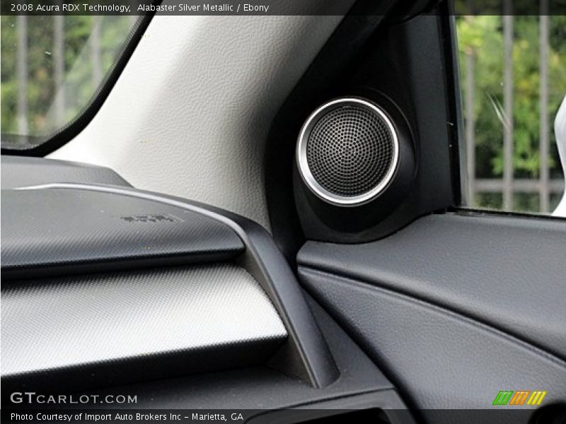 Alabaster Silver Metallic / Ebony 2008 Acura RDX Technology