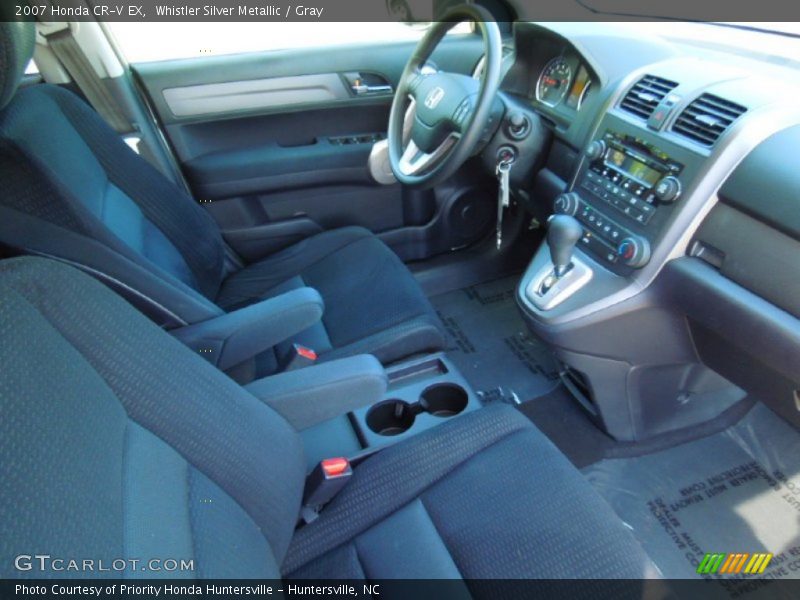Whistler Silver Metallic / Gray 2007 Honda CR-V EX