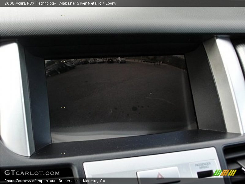Alabaster Silver Metallic / Ebony 2008 Acura RDX Technology