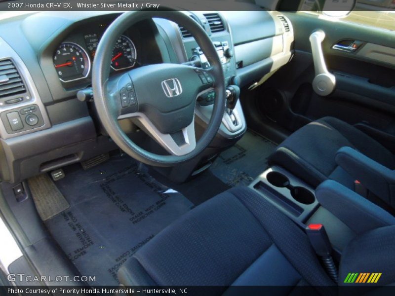 Whistler Silver Metallic / Gray 2007 Honda CR-V EX