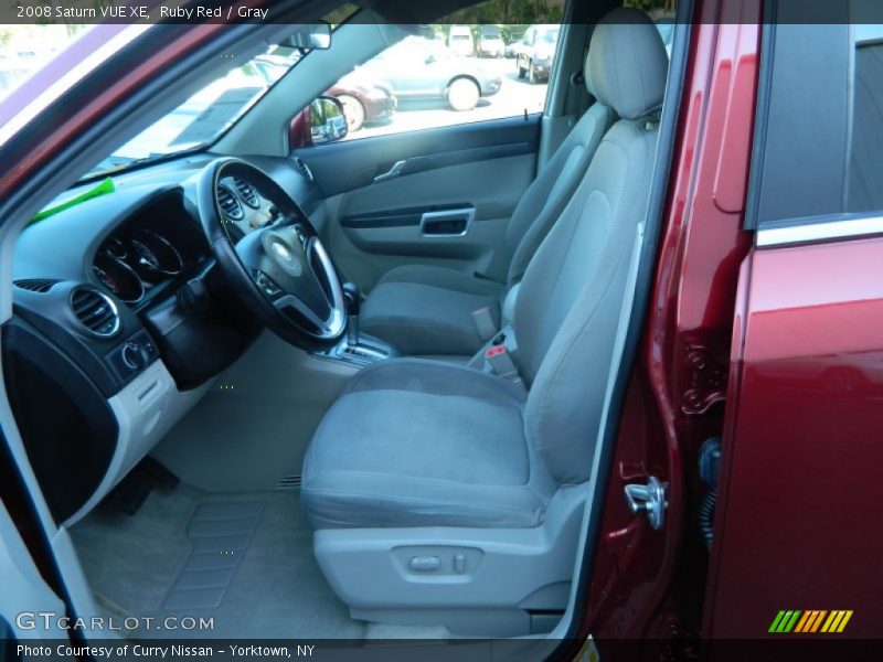 Ruby Red / Gray 2008 Saturn VUE XE