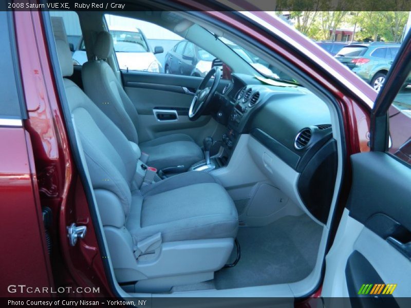 Ruby Red / Gray 2008 Saturn VUE XE