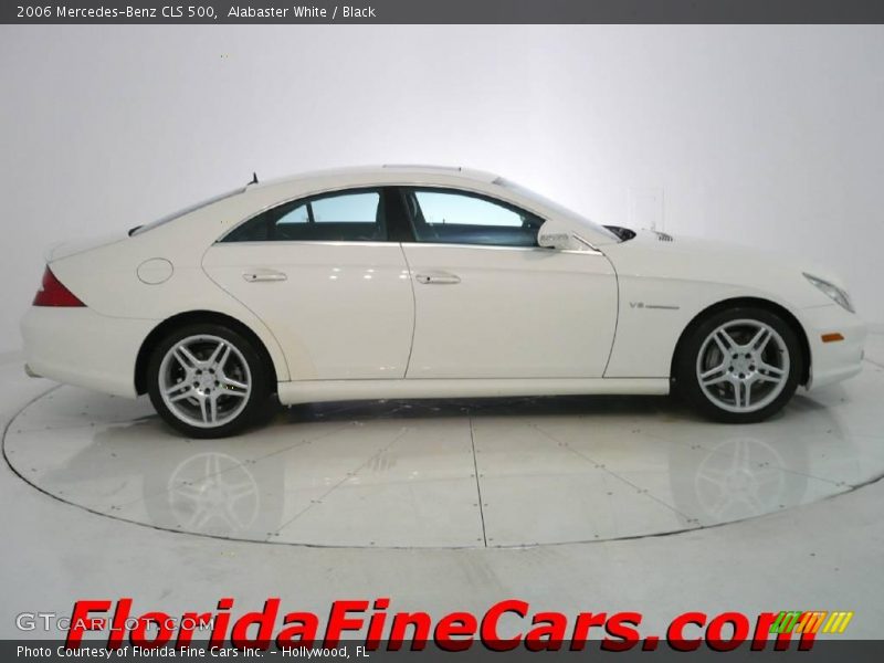 Alabaster White / Black 2006 Mercedes-Benz CLS 500