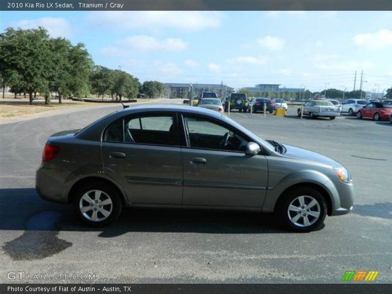 Titanium / Gray 2010 Kia Rio LX Sedan