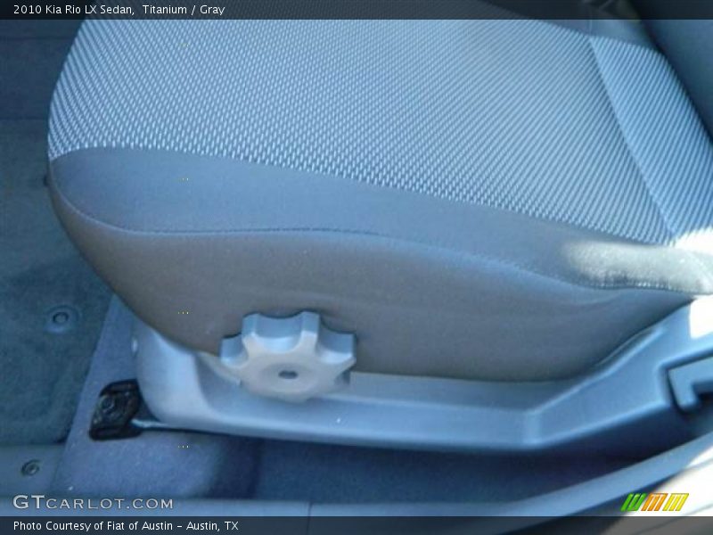 Titanium / Gray 2010 Kia Rio LX Sedan