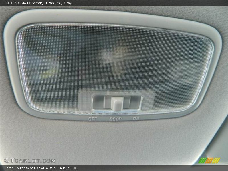 Titanium / Gray 2010 Kia Rio LX Sedan