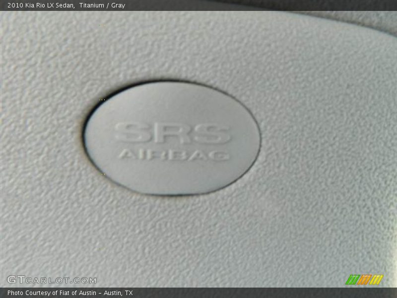 Titanium / Gray 2010 Kia Rio LX Sedan