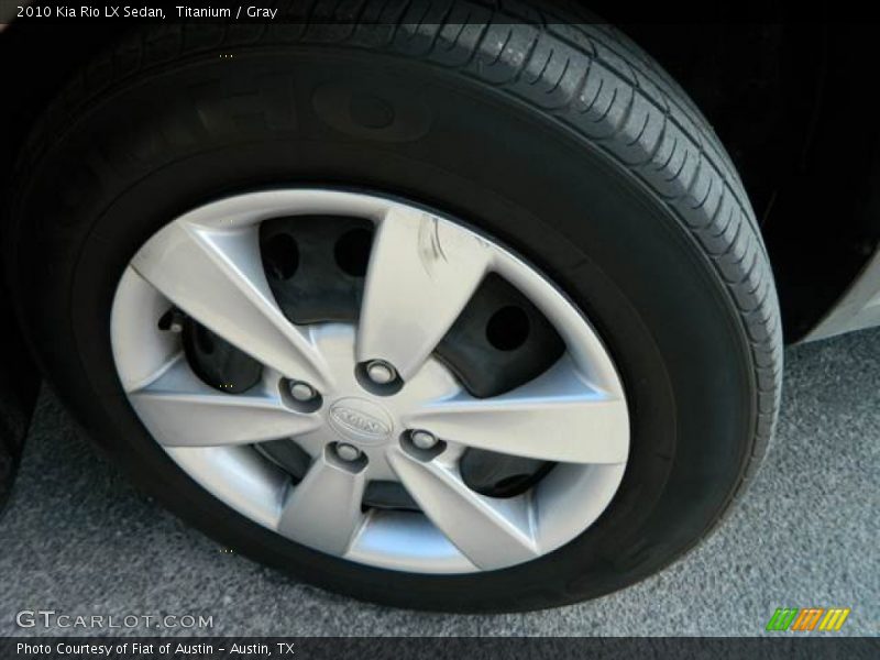 Titanium / Gray 2010 Kia Rio LX Sedan