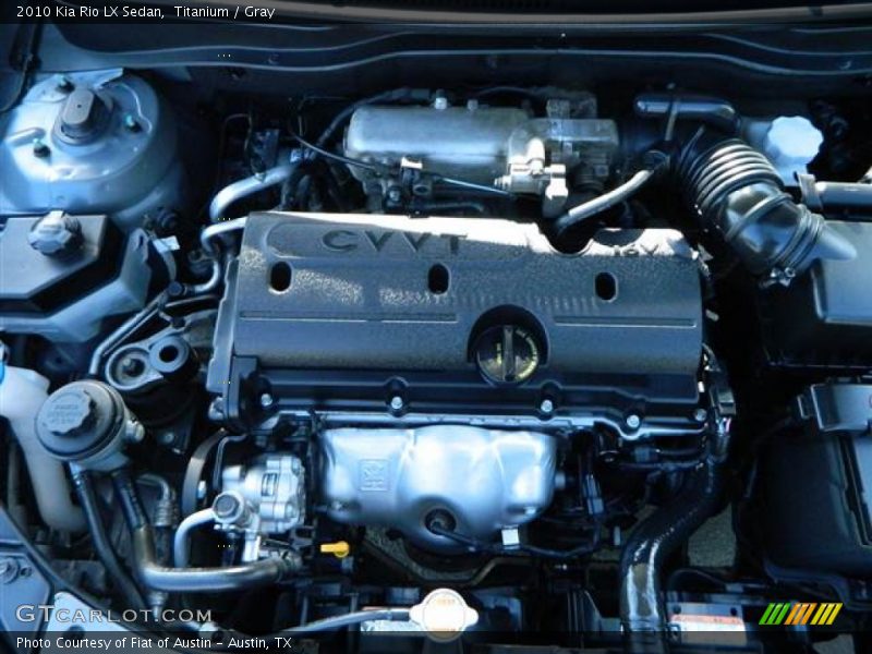 Titanium / Gray 2010 Kia Rio LX Sedan
