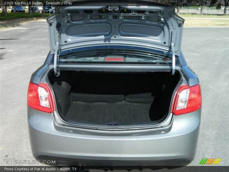 Titanium / Gray 2010 Kia Rio LX Sedan