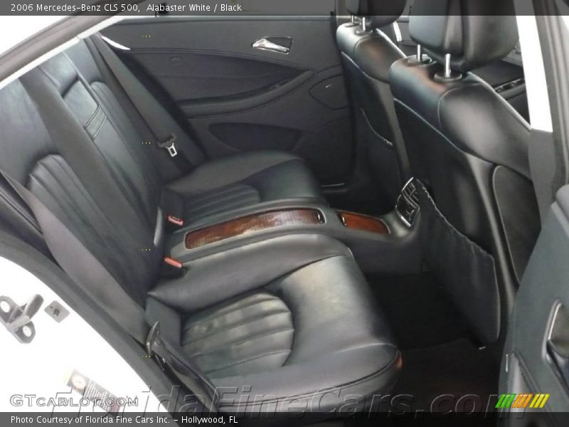 Alabaster White / Black 2006 Mercedes-Benz CLS 500