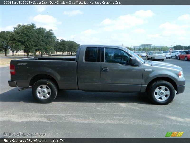 Dark Shadow Grey Metallic / Heritage Graphite Grey 2004 Ford F150 STX SuperCab