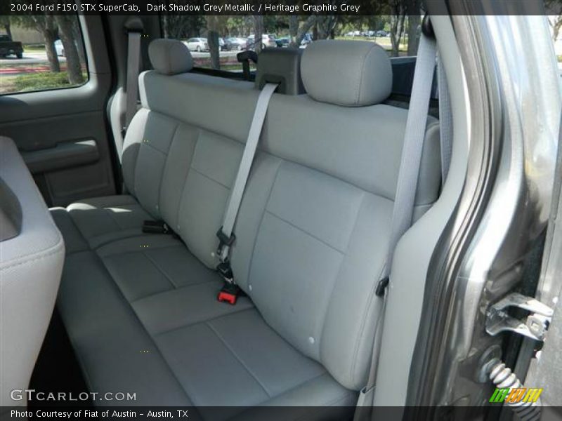 Dark Shadow Grey Metallic / Heritage Graphite Grey 2004 Ford F150 STX SuperCab