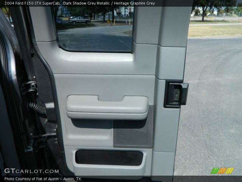 Dark Shadow Grey Metallic / Heritage Graphite Grey 2004 Ford F150 STX SuperCab