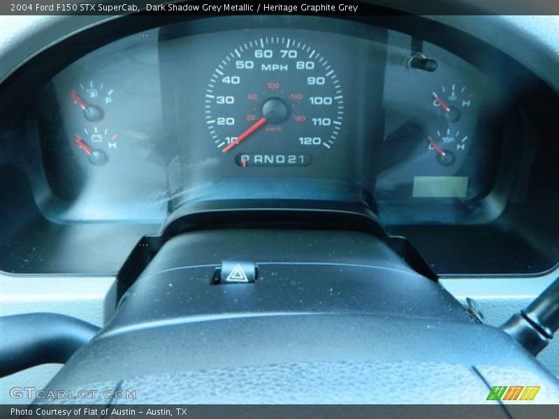 Dark Shadow Grey Metallic / Heritage Graphite Grey 2004 Ford F150 STX SuperCab