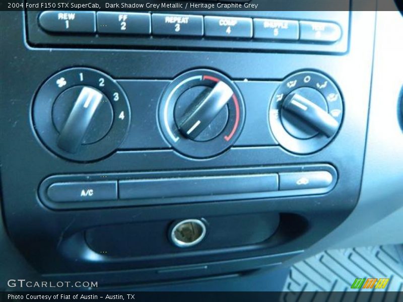 Dark Shadow Grey Metallic / Heritage Graphite Grey 2004 Ford F150 STX SuperCab