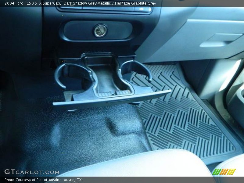 Dark Shadow Grey Metallic / Heritage Graphite Grey 2004 Ford F150 STX SuperCab