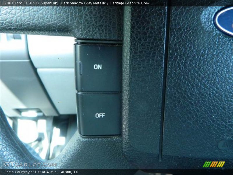 Dark Shadow Grey Metallic / Heritage Graphite Grey 2004 Ford F150 STX SuperCab