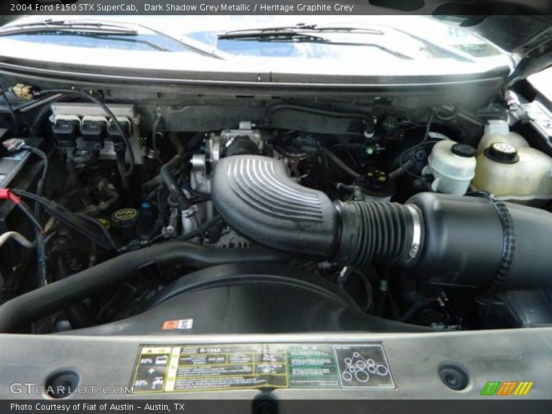 Dark Shadow Grey Metallic / Heritage Graphite Grey 2004 Ford F150 STX SuperCab