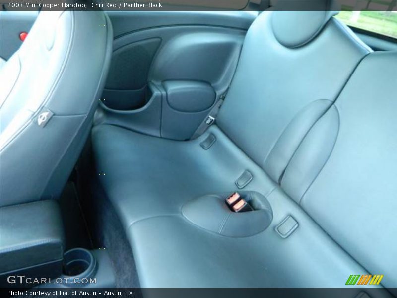 Chili Red / Panther Black 2003 Mini Cooper Hardtop