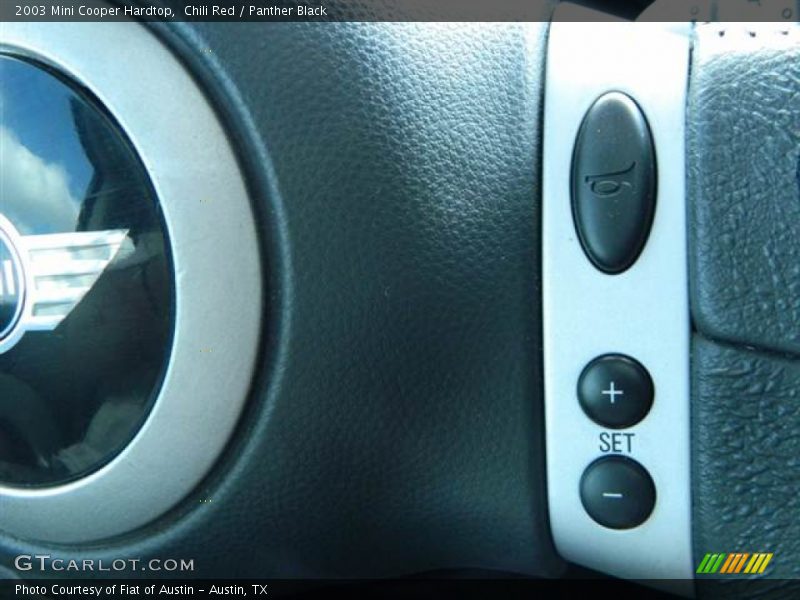 Chili Red / Panther Black 2003 Mini Cooper Hardtop