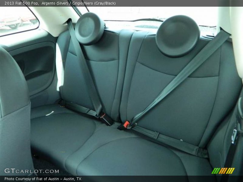 Rear Seat of 2013 500 Pop