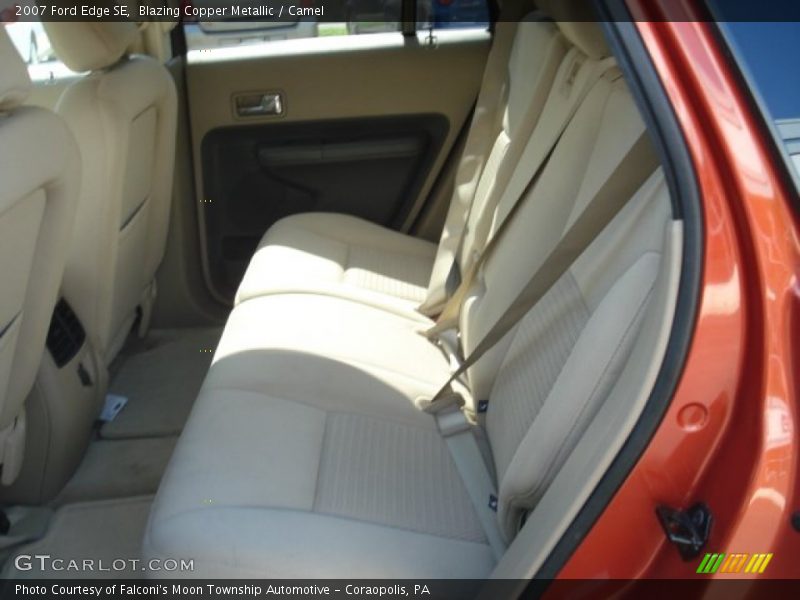Blazing Copper Metallic / Camel 2007 Ford Edge SE