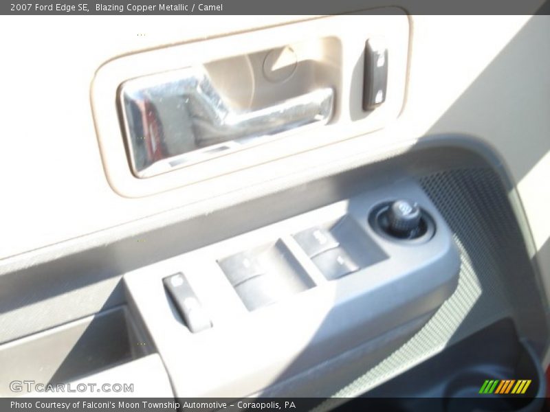 Blazing Copper Metallic / Camel 2007 Ford Edge SE