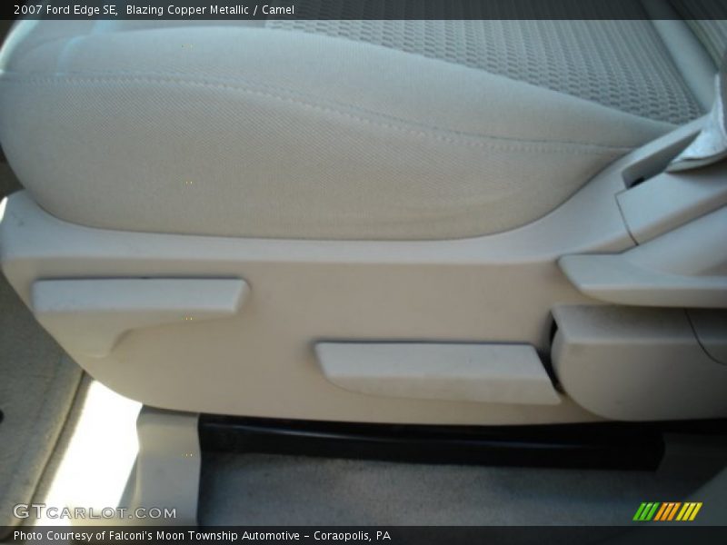 Blazing Copper Metallic / Camel 2007 Ford Edge SE