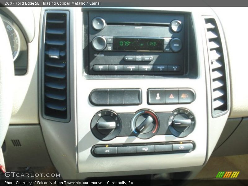 Blazing Copper Metallic / Camel 2007 Ford Edge SE