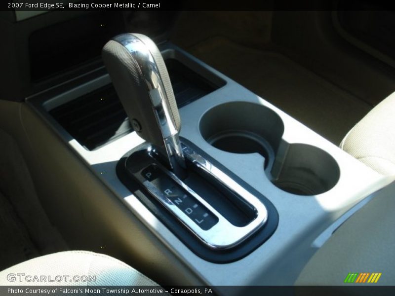 Blazing Copper Metallic / Camel 2007 Ford Edge SE