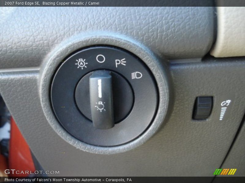Blazing Copper Metallic / Camel 2007 Ford Edge SE