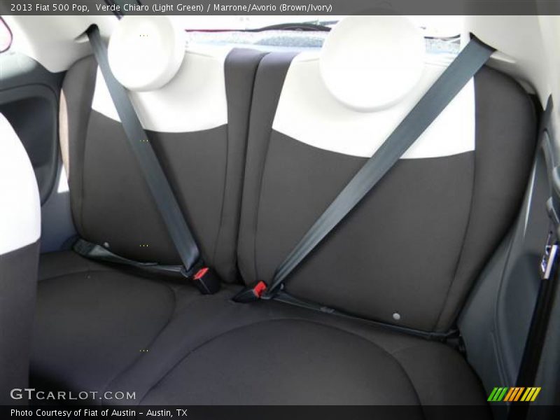 Rear Seat of 2013 500 Pop