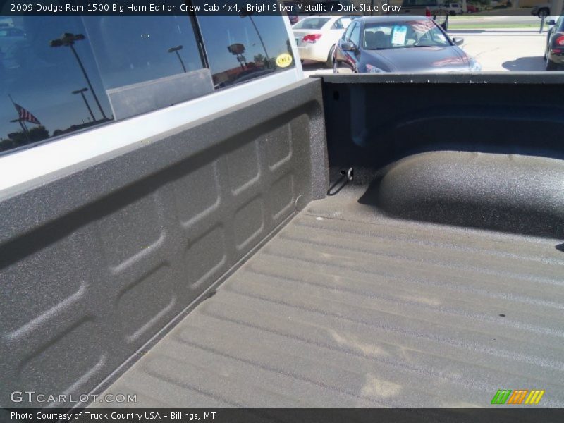 Bright Silver Metallic / Dark Slate Gray 2009 Dodge Ram 1500 Big Horn Edition Crew Cab 4x4