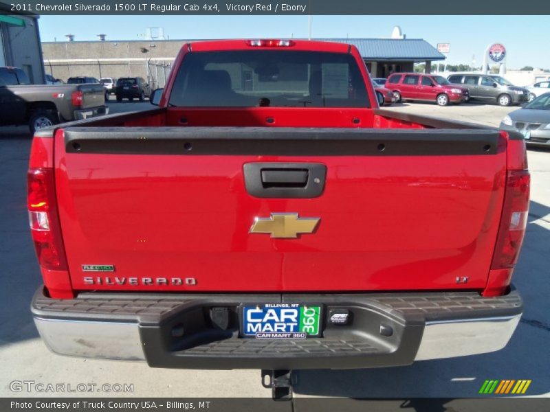 Victory Red / Ebony 2011 Chevrolet Silverado 1500 LT Regular Cab 4x4