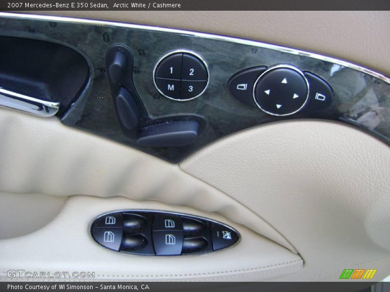 Arctic White / Cashmere 2007 Mercedes-Benz E 350 Sedan