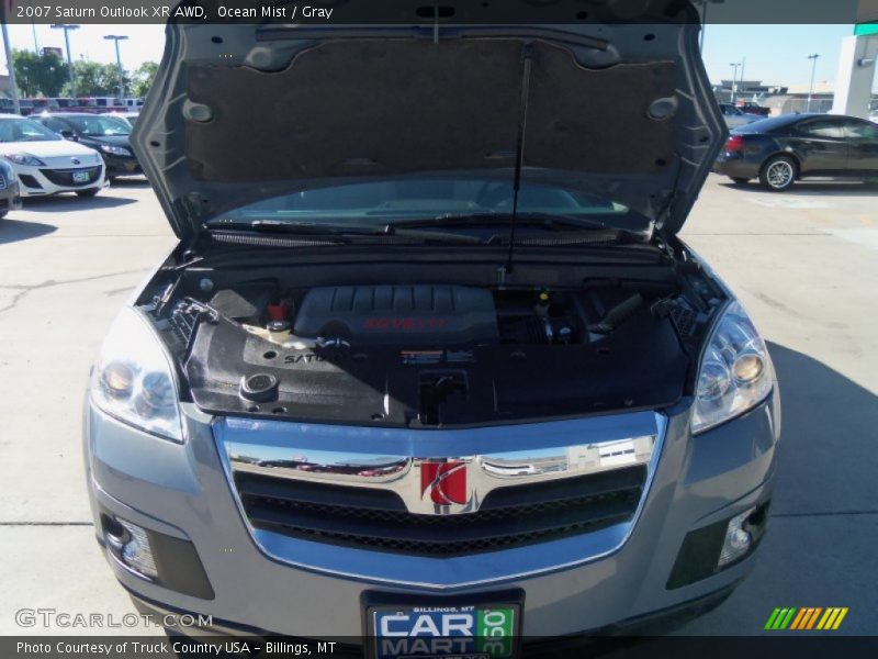 Ocean Mist / Gray 2007 Saturn Outlook XR AWD