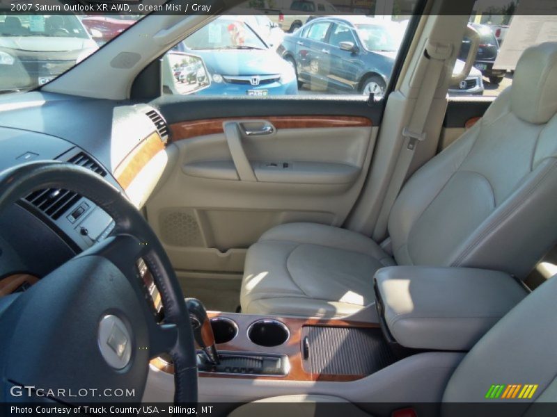 Ocean Mist / Gray 2007 Saturn Outlook XR AWD