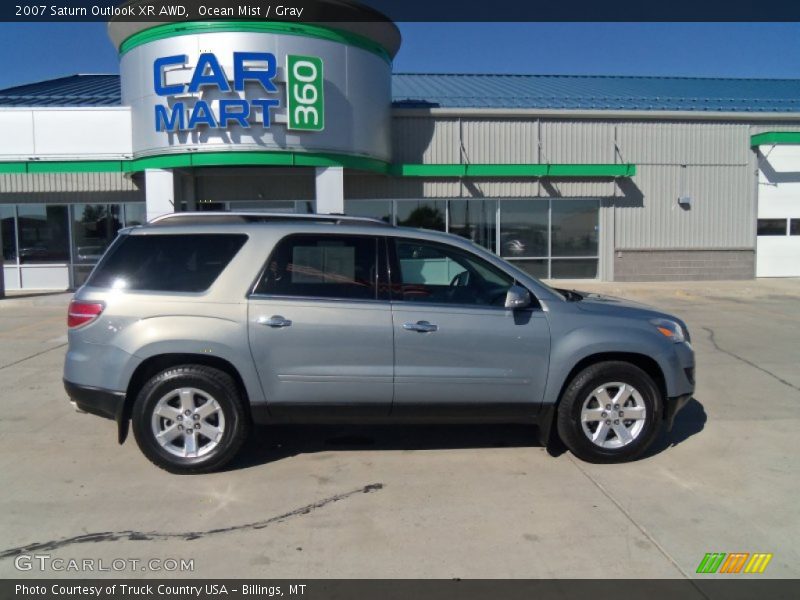 Ocean Mist / Gray 2007 Saturn Outlook XR AWD