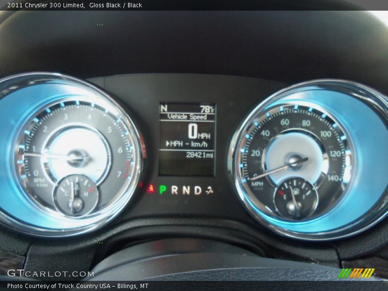 Gloss Black / Black 2011 Chrysler 300 Limited