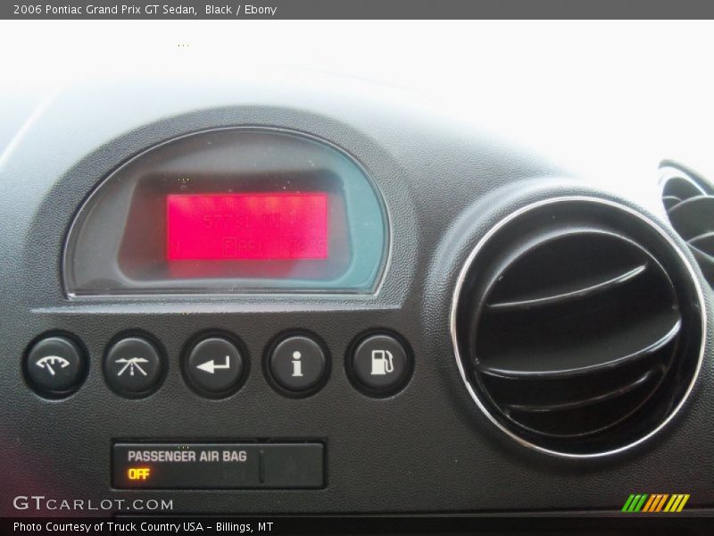 Black / Ebony 2006 Pontiac Grand Prix GT Sedan