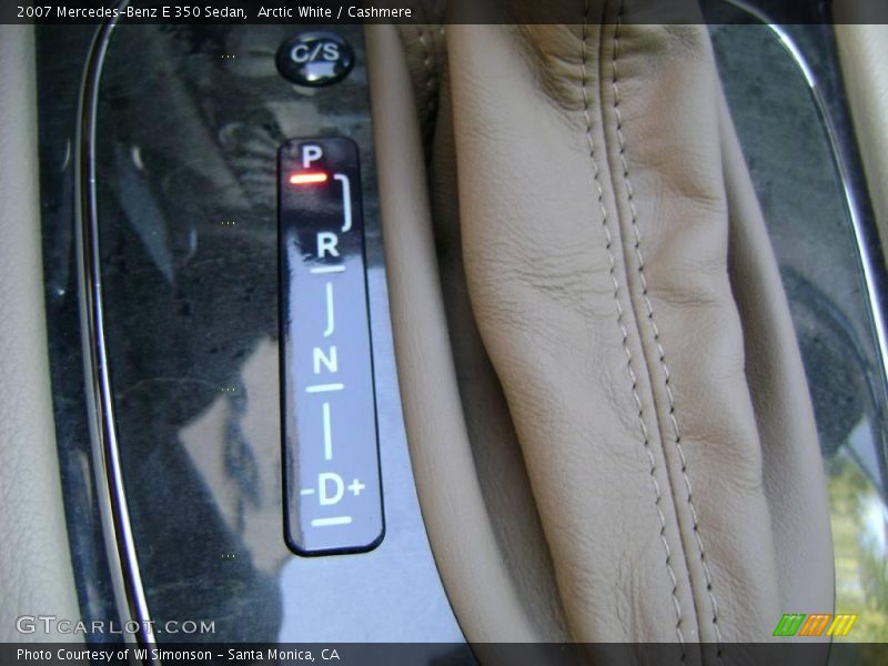 Arctic White / Cashmere 2007 Mercedes-Benz E 350 Sedan