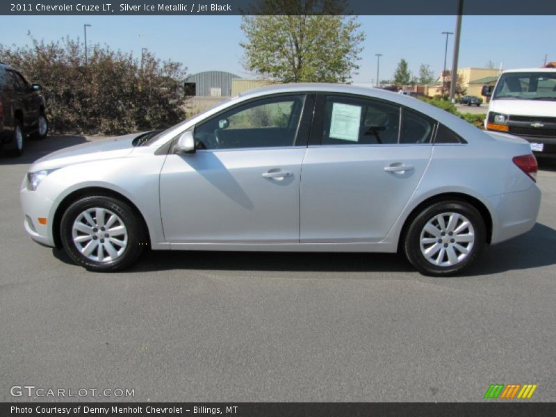 Silver Ice Metallic / Jet Black 2011 Chevrolet Cruze LT