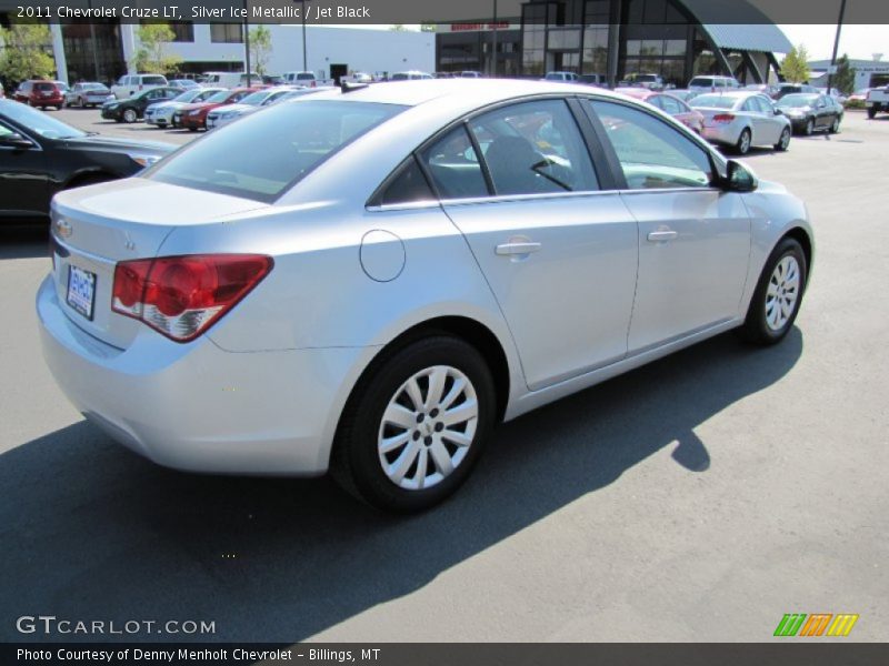 Silver Ice Metallic / Jet Black 2011 Chevrolet Cruze LT
